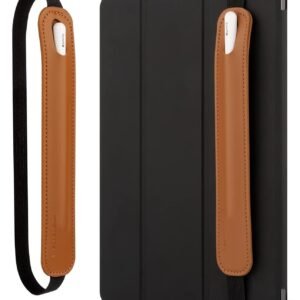 Premium Leather iPad Case with Apple Pencil Holder